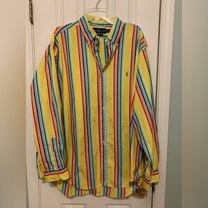 Ralph Lauren Vintage Men's Classic fit shirt, XXL